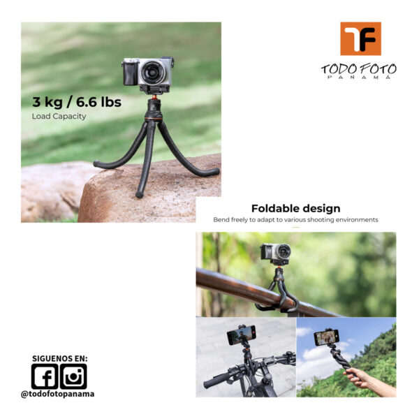 Trípode Flexible K&F Concept KF09.129 - Imagen 3