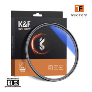 Filtro MCUV azul serie C de 43 mm K&F Concept  KF01.1419