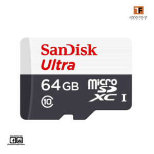 Tarjeta de memoria microSDXC SanDisk 64 GB Ultra
