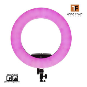 Aro de luz Rainbow rgb ring light rgb-rl