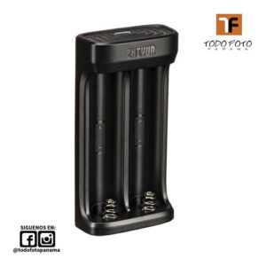 Zhiyun cargador de 2 baterías 18650 dc18650-2
