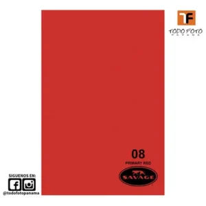 Savage Fondos de Papel Primary Red 08