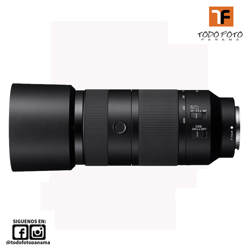Sony FE 100-400mm f/5.6-8 OSS Lente (Sony E) - Imagen 2