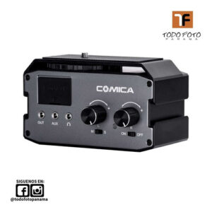 Comica cvm-ax3 - mezclador de audio doble canal