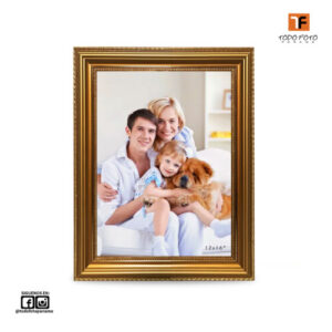 12x16Porta Retrato color dorado 528-12x16
