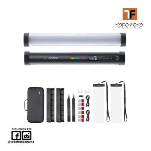 Godox kit de dos luces tl30 tube light tl30-k2