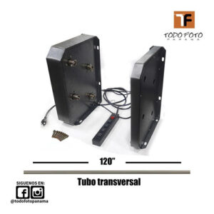 Sistema de soporte fondo eléctrico motorizado para montaje en techo y pared - bs03t