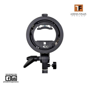 Godox soporte s-ec tipo s entrada elinchrom para flash speedlite