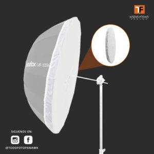 Difusor godox para paraguas parabólico de 41" dpu-105t
