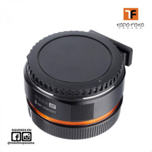 Adaptador Montura Canon EF/EF-S a EOS R, enfoque automático con lata de metal - KF06.467