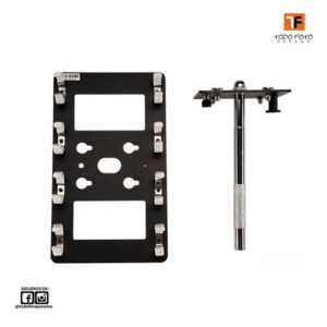 NANLITE HD-T12-4-P Clip transparente para 4 PavoTube con pin