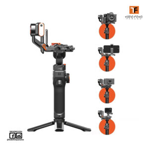 Hohem iSteady MT2 Gimbal para cámara y teléfono inteligente de 3 ejes