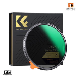 Filtro Black Mist 1/4 +ND2-ND32 variable  67mm, serie Nano-X  K&F Concept