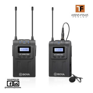 Boya by-wm8 pro-k1 micrófono de solapa inalámbrico by-wm8-pro-k1