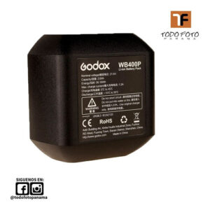 Godox wb400p - batería para flash godox ad400pro