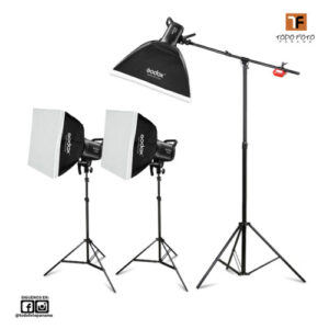 Kit Godox SL-60IID luz led de vídeo, soporte y softbox