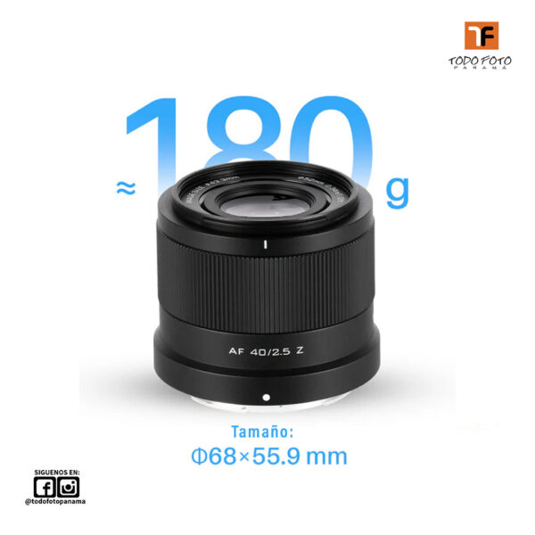 Viltrox AF 40 mm f/2.5 Z - Nikon Z - Imagen 6