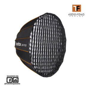 Godox  QR-P120G parabólica softbox 120cm  con rejilla de panal