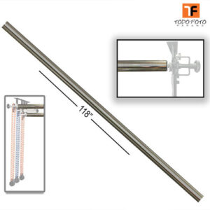 Tubo de aluminio travesaño para fondo sistema apoyo br10