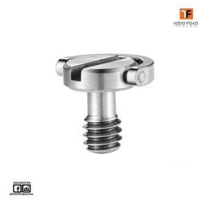 Tornillo de cámara de liberación rápida SmallRig 838 con anillo en D (1/4"-20, par)