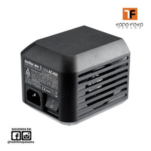 Godox adaptador de ca para witstro ad400pro monolight ac400