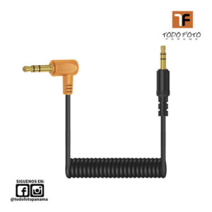Comica audio cable de trs-trs 3,5 mm con impedancia para cámara di-cpx