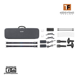 Godox kit de dos luces tl60 tube light tl60-kit2
