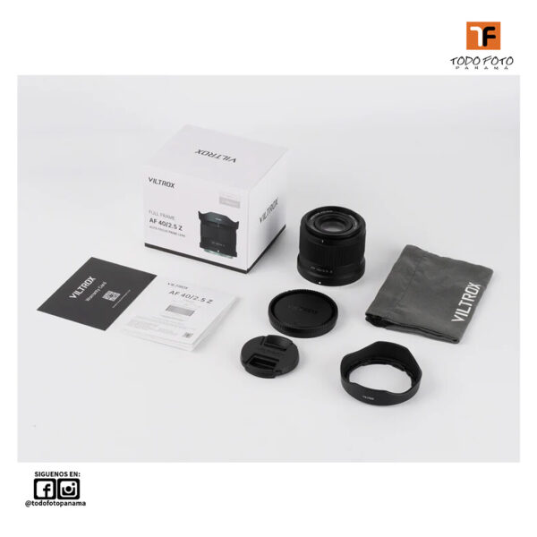 Viltrox AF 40 mm f/2.5 Z - Nikon Z - Imagen 4