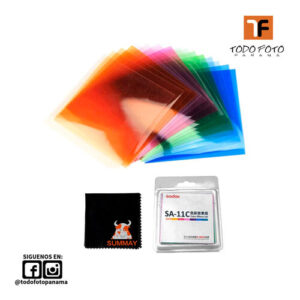 Conjunto de efectos color godox sa-11c