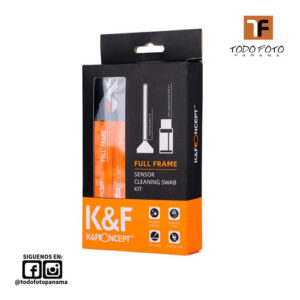 K&f concept kit de limpieza para cámara full frame kf-1617