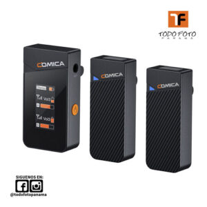 Comica audio Vimo C2 Mini sistema de micrófono inalámbrico para 2 personas