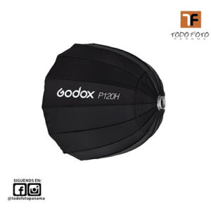 Godox p120h caja de luz parabólica profunda 120cm para flash vídeo estudio