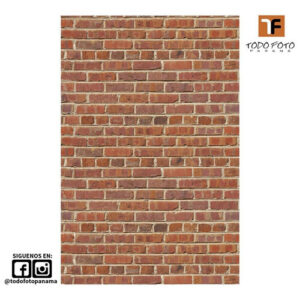 Savage papel de fondo impreso ladrillo rojo p-pa5318rbr