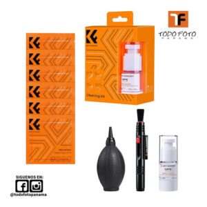 Kit de limpieza de filtros y lentes esenciales 4 en 1 de K&F  SKU.1618
