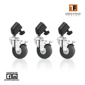 Ruedas de trípode jinbei jb11-036 22 jb11-036-22