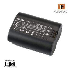 Batería vb20 para flash godox v350