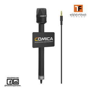 Comica Audio HRM-S Micrófono reportero cardioide de mano