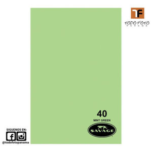 Savage Fondos de Papel Mint Green 40