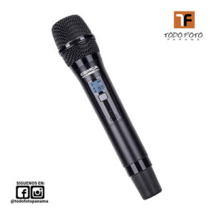 Comica audio cvm-wm100 plus-htx transmisor de mano cardioide inalámbrico (568 a 591 mhz) cvm-wm100-plus-htx