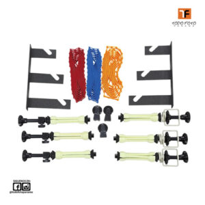 Soporte para fondos + 3 enrolladores BC03
