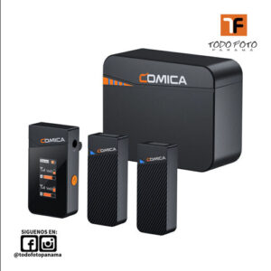 Comica audio Vimo C3 Mini sistema de micrófono inalámbrico para 2 personas