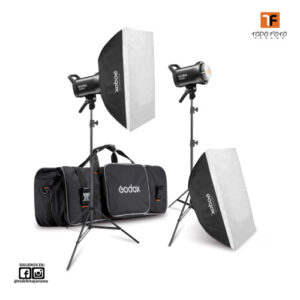 Godox SL-60IID kit luz led de vídeo, soporte y softbox - kit-3