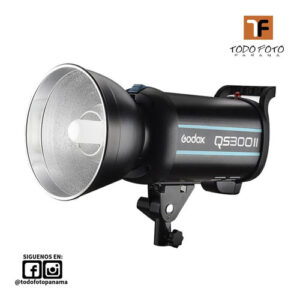 Godox de estudio qs300 ii flash qs300ii