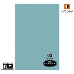 Savage Fondos de Papel Sky Blue 02