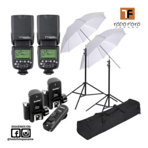 Kit 1 de iluminación tt685 godox tt685kit1