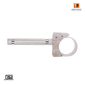 NANLITE Clip T12-1 de policarbonato transparente de 5/8"