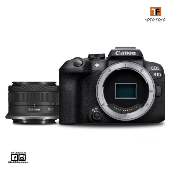 Canon EOS R10 RF-S18-45mm F4.5-6.3 IS STM Kit - Imagen 5