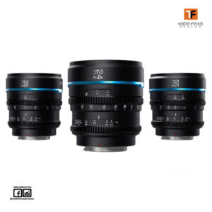 Kit de  3 Lentes Sirui NIGHT WALKER 24/35/55MM T1.2 para Sony