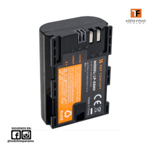 K&F Concept LP-E6NH Batería de Cámara 2250mAh