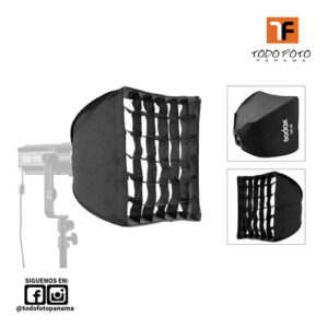 Softbox godox sa-30 con rejilla 30 * 30cm para luz led s30